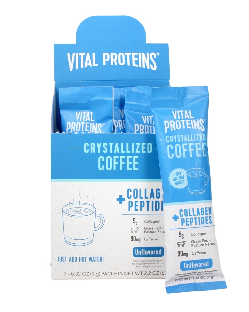 Vital Proteins - Crystallized Coffee Collagen Peptides Unflavored - 7 Packet(s)