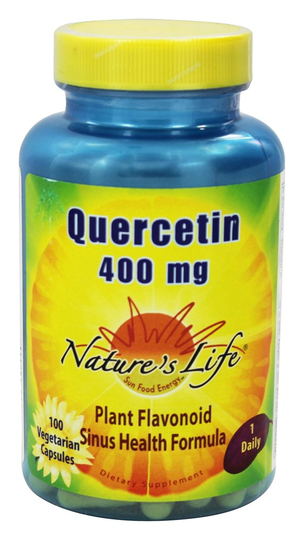 Nature's Life - Quercetin 400 mg. - 100 Vegetarian Capsules