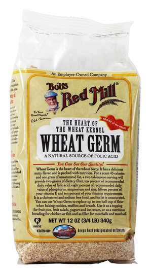 Bob's Red Mill - Natural Raw Wheat Germ - 12 oz.