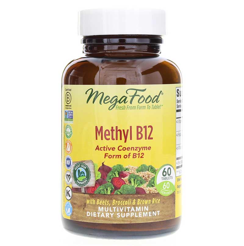 Megafood Methyl B12 60 Tablets