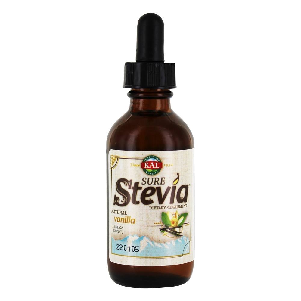 Kal - Sure Stevia Liquid Extract Natural Vanilla - 1.8 fl. oz.