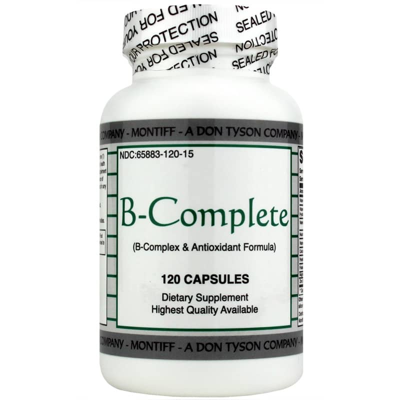 Montiff B-Complete B-Complex & Antioxidant Formula 120 Capsules