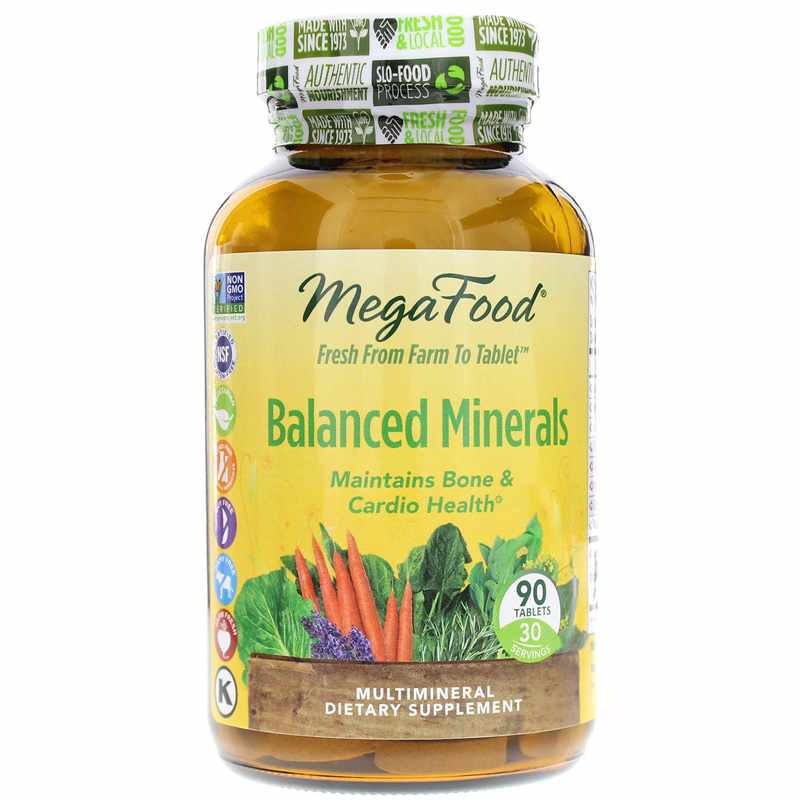 Megafood Balanced Minerals 90 Tablets