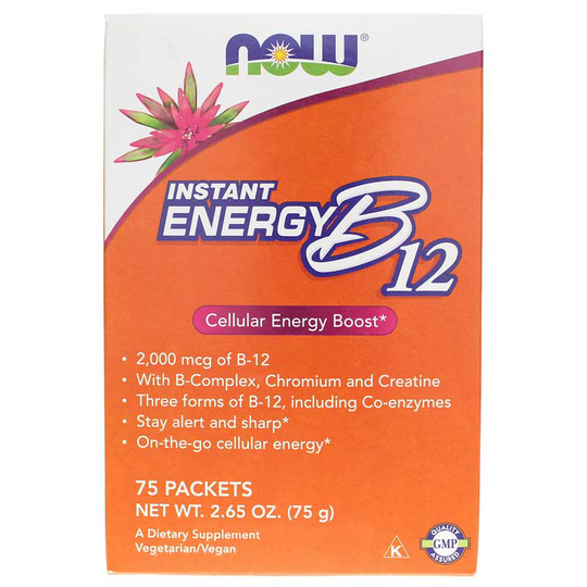 NOW Foods B12 Instant Energy 75 Packets