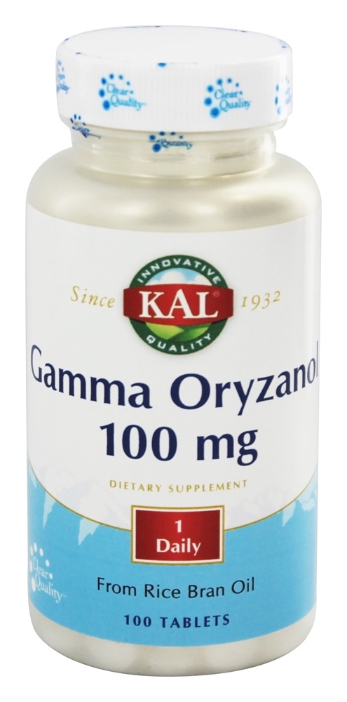 Kal - Gamma Oryzanol 100 mg. - 100 Tablets