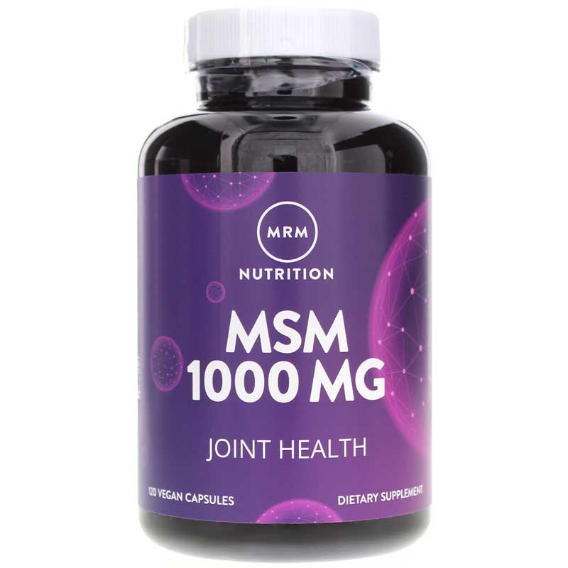 MRM MSM 1000 Mg 120 Vegan Capsules
