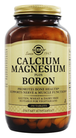 Solgar - Calcium Magnesium Boron - 250 Tablets