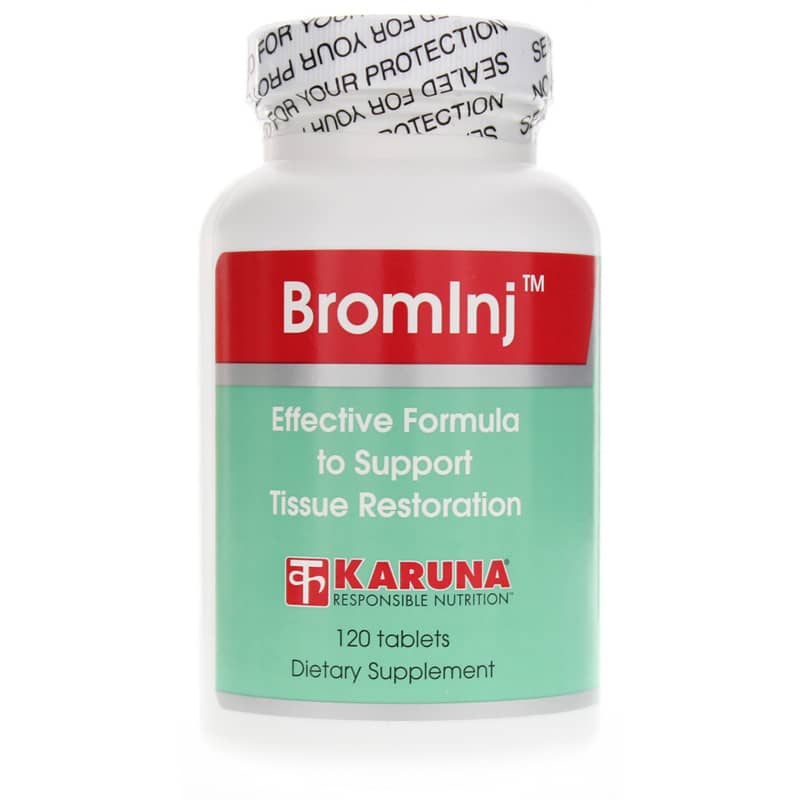 Karuna BromInj, Tissue Restoration Support 120 Tablets