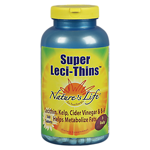 Super Leci-Thins with Lecithin, Kelp, Cider Vinegar & Vitamin B-6 (360 Tablets)