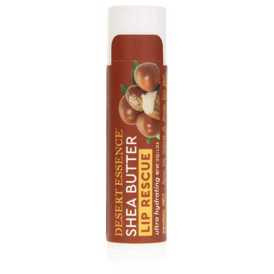Desert Essence Lip Rescue Ultra Hydrating w/Shea Butter Non-Gmo .15 Oz