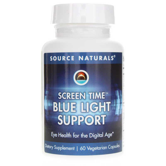 Source Naturals Screen Time Blue Light Support 60 Veg Capsules