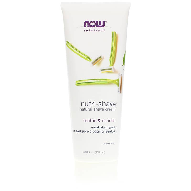 NOW Foods Nutri-Shave Natural Shave Cream 8 Oz