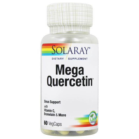 Solaray - Mega Quercetin - 60 Veg Capsules