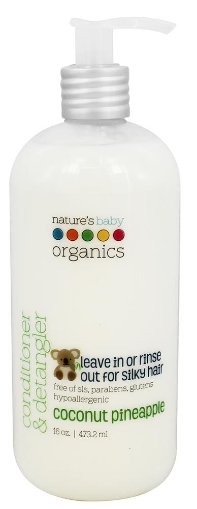 Nature's Baby Organics - Conditioner & Detangler Coconut Pineapple - 16 fl. oz.