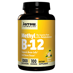 Methyl Vitamin B12 - 1,000 MCG - Lemon (100 Lozenges)