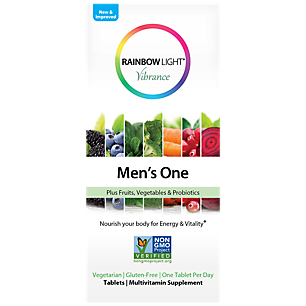Men's One Multivitamin with Probiotics (120 Tablets)