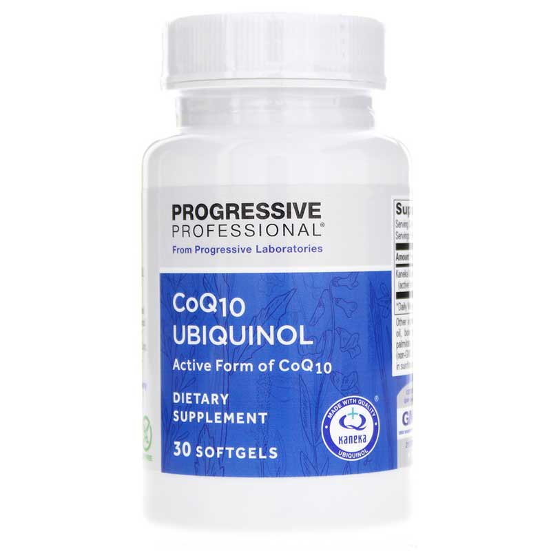 Progressive Labs CoQ10 Ubiquinol 30 Softgels