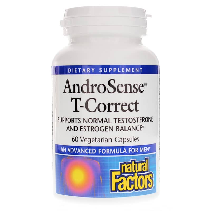 Natural Factors AndroSense T-Correct 60 Veg Capsules