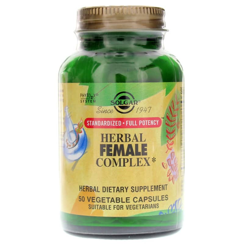 Solgar Herbal Female Complex 50 Veg Capsules
