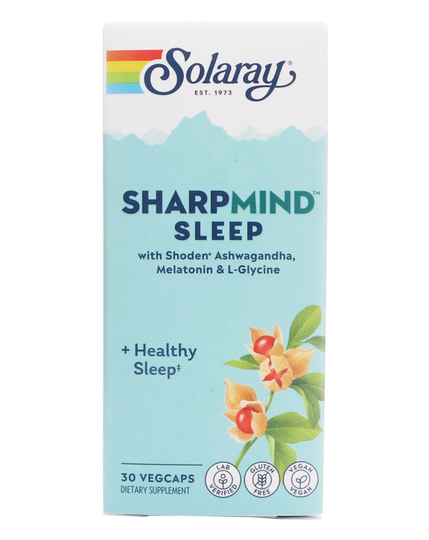 Solaray - SharpMind Sleep - 30 Vegetable Capsule(s)