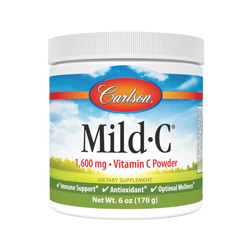 Carlson Labs Mild C 1600 Mg Powder 6 Oz