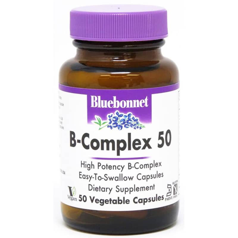 Bluebonnet B-Complex 50 50 Veg Capsules