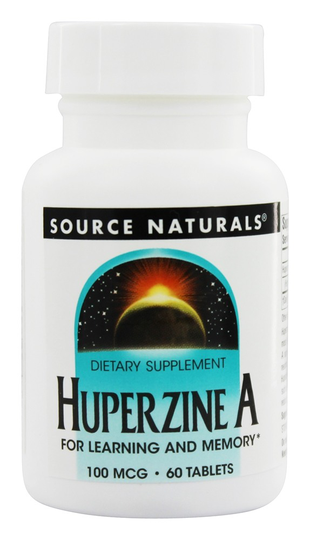 Source Naturals - Huperzine A For Learning And Memory 100 mcg. - 60 Tablet(s)