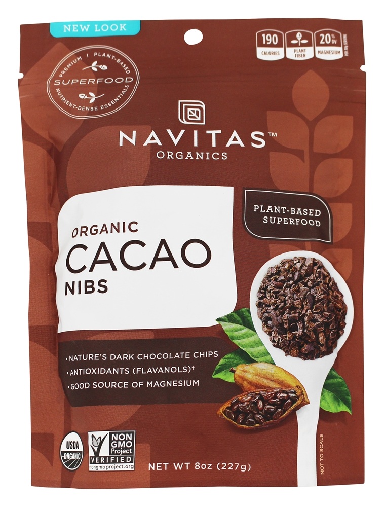 Navitas Organics - Cacao Nibs Certified Organic - 8 oz.