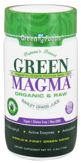 Green Foods - Green Magma Organic 500 mg. - 250 Tablets