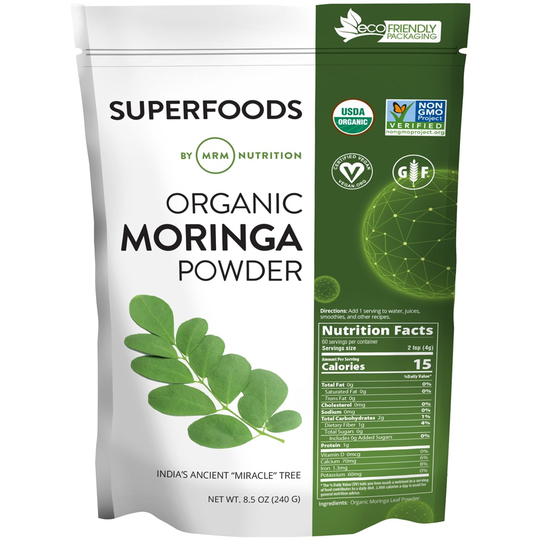 MRM Nutrition - Raw Organic Moringa Powder - 8.5 oz.