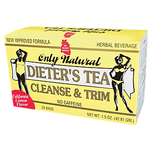 Dieter's Tea to Cleanse & Trim - No Caffeine - Lemon (24 Tea Bags)