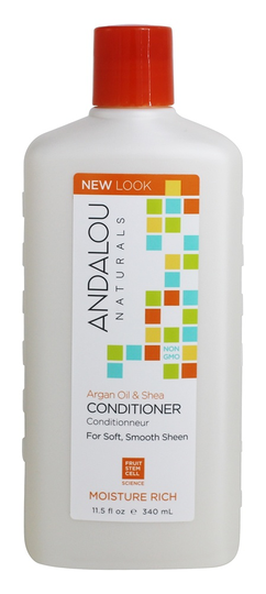 Andalou Naturals - Argan Oil & Shea Moisture Rich Conditioner - 11.5 fl. oz.