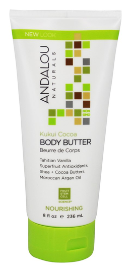 Andalou Naturals - Body Butter Kukui Cocoa - 8 oz.