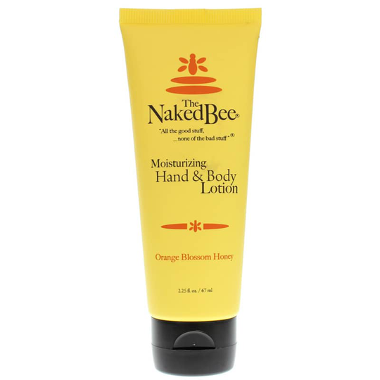 Naked Bee Moisturizing Hand & Body Lotion Orange Blossom Honey 2.25 Oz