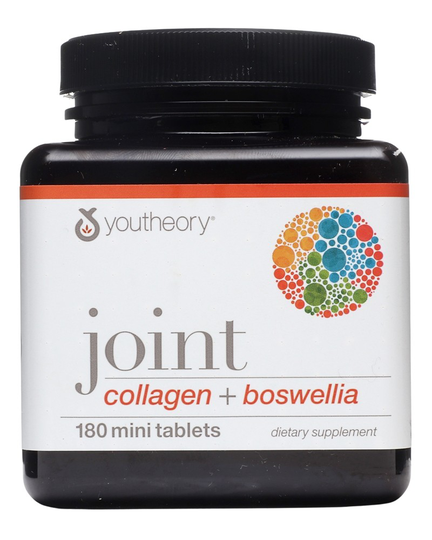 Youtheory - Joint Collagen Boswellia - 180 Mini Tablets