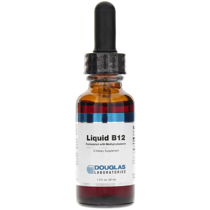 Douglas Laboratories Liquid B12 Methylcobalamin 1 Oz