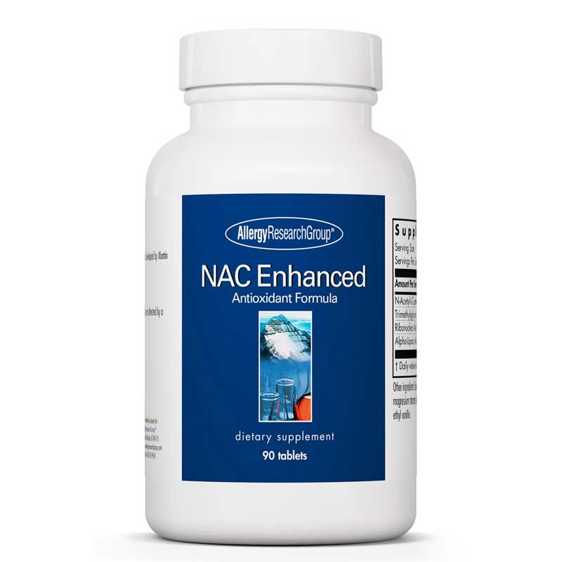 Allergy Research Group NAC Enhanced Antioxidant Formula 90 Tablets