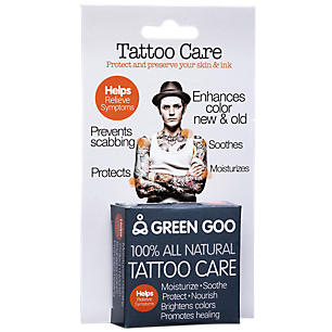 100% All Natural Tattoo Care Balm - Moisturize, Soothe, Protect (0.7 Ounces)