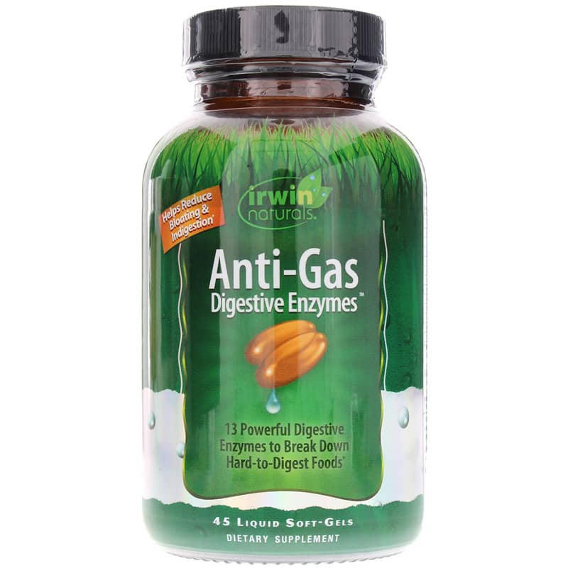 Irwin Naturals Anti-Gas 45 Liquid Softgels