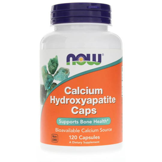 NOW Foods Calcium Hydroxyapatite Caps 120 Capsules