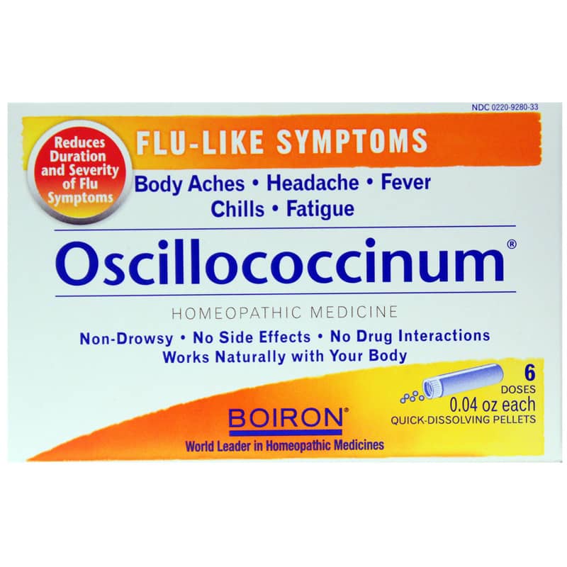Boiron Oscillococcinum Flu-Like Symptoms 6 Dose 6 Doses