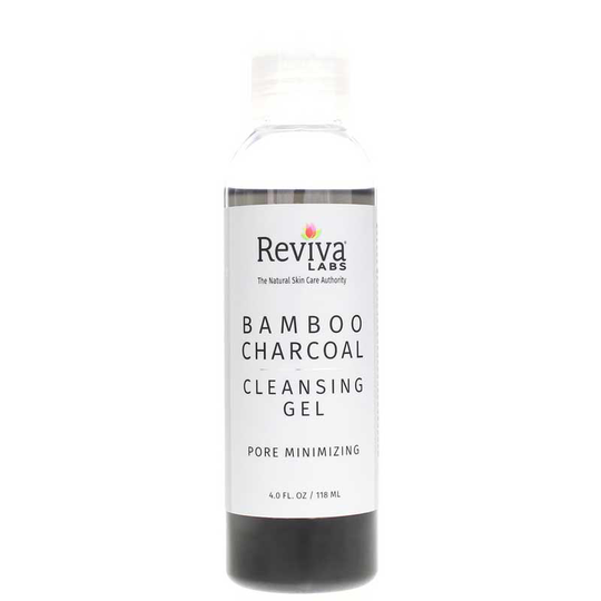 Reviva Labs Bamboo Charcoal Cleansing Gel 4 Oz