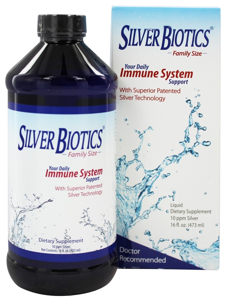 American Biotech Labs - Silver Biotics Ultimate Immune System Support 10 Ppm - 16 fl. oz.