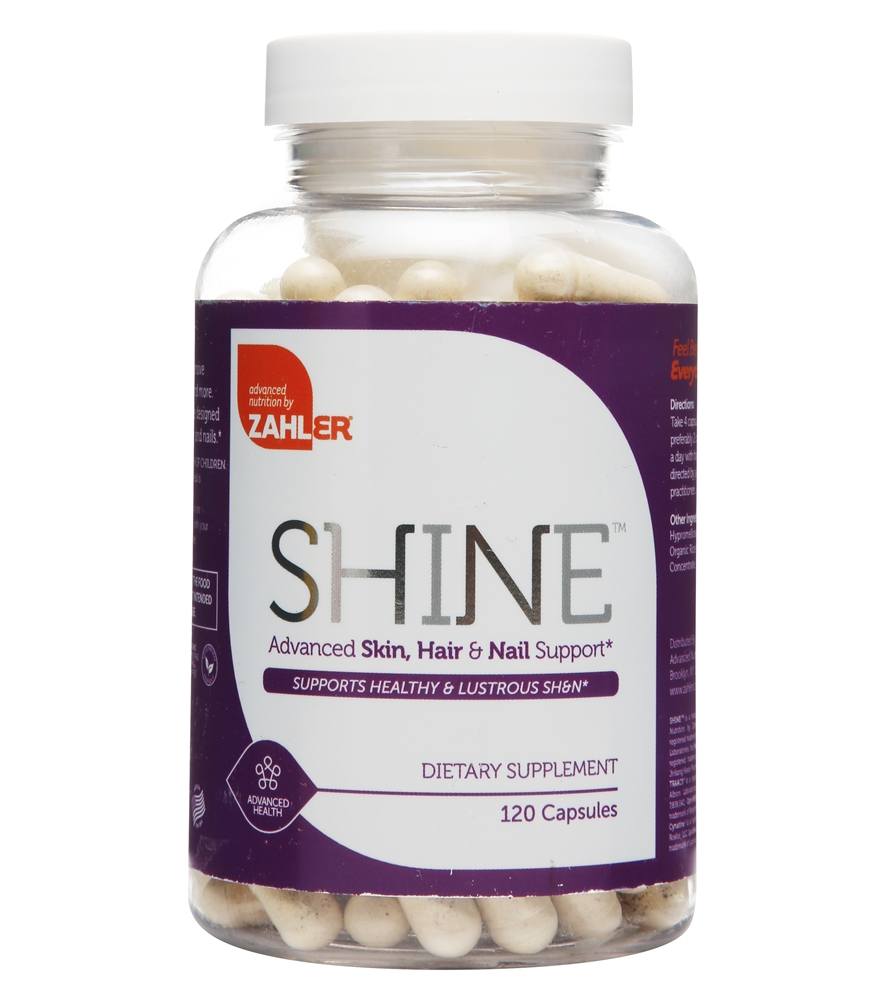 Zahler - SHINE Advanced Skin Hair & Nail Support - 120 Capsules