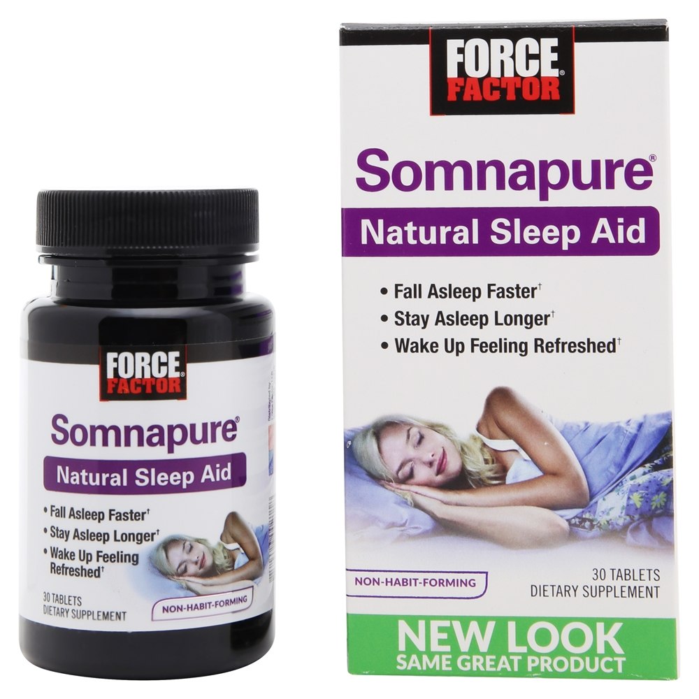 Force Factor - Somnapure Natural Sleep Aid - 30 Tablets