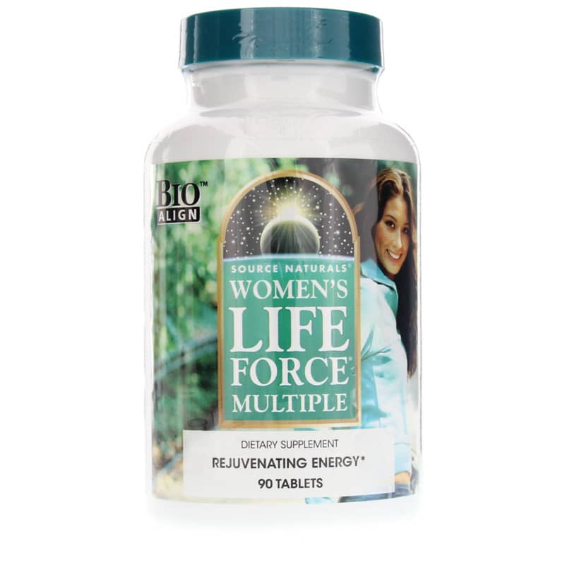 Source Naturals Women's Life Force with Iron 90 Tablets