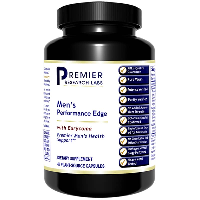 Premier Research Labs Mens Performance Edge 45 Veg Capsules