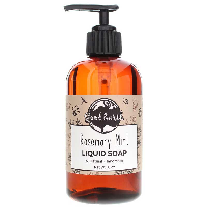 Good Earth Liquid Soap Rosemary Mint 10 Oz