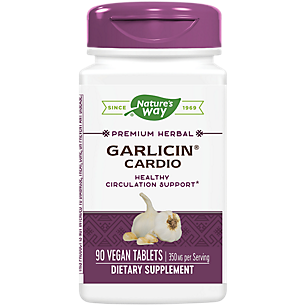 Garlicin Cardio - Supports Healthy Circulation (90 Vegan Tablets)