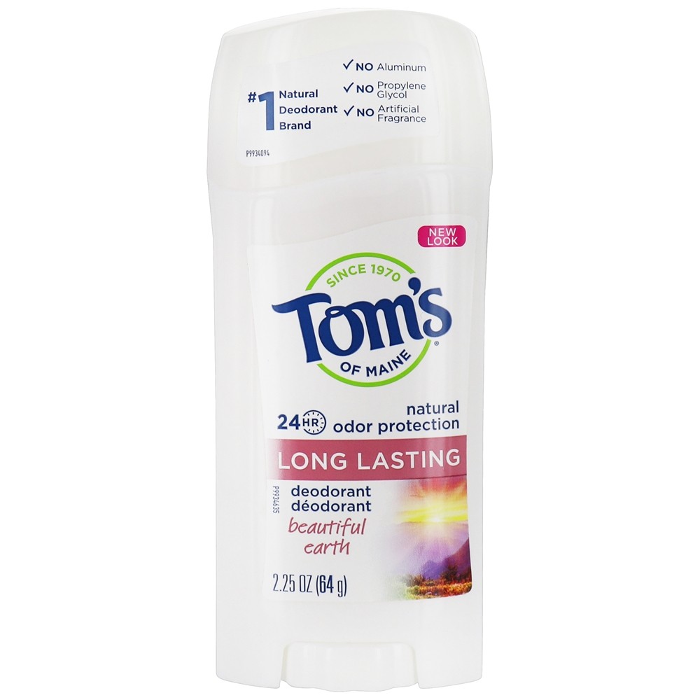 Tom's of Maine - Long Lasting Natural Women's Deodorant Beautiful Earth - 2.25 oz.